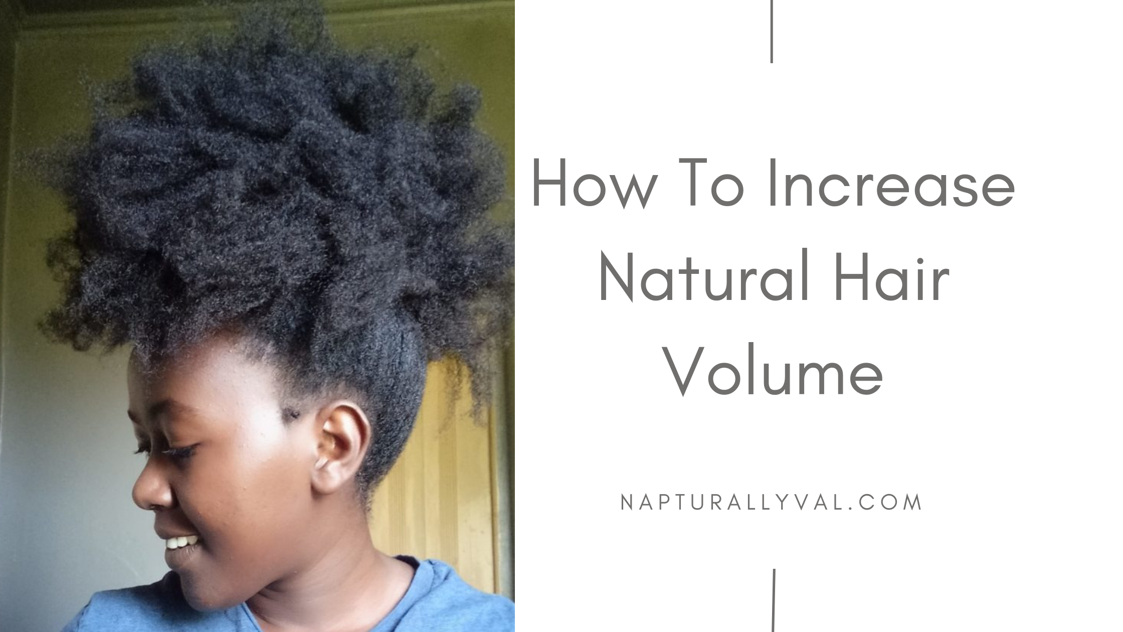 Increasing hair volume