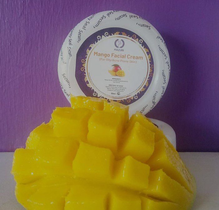 mazuri mango facial cream for skin