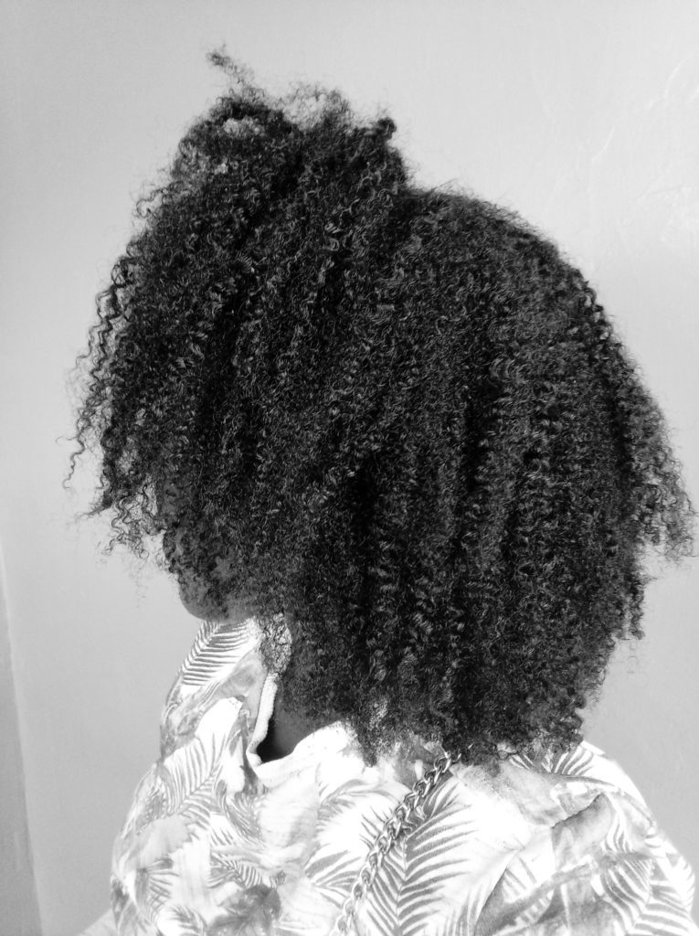 Braid outs on natural hair