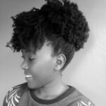 4C Natural hair puffs; How to keep it looking fresh for a week(s)