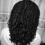 How to Wash 4C Natural Hair in Twists.