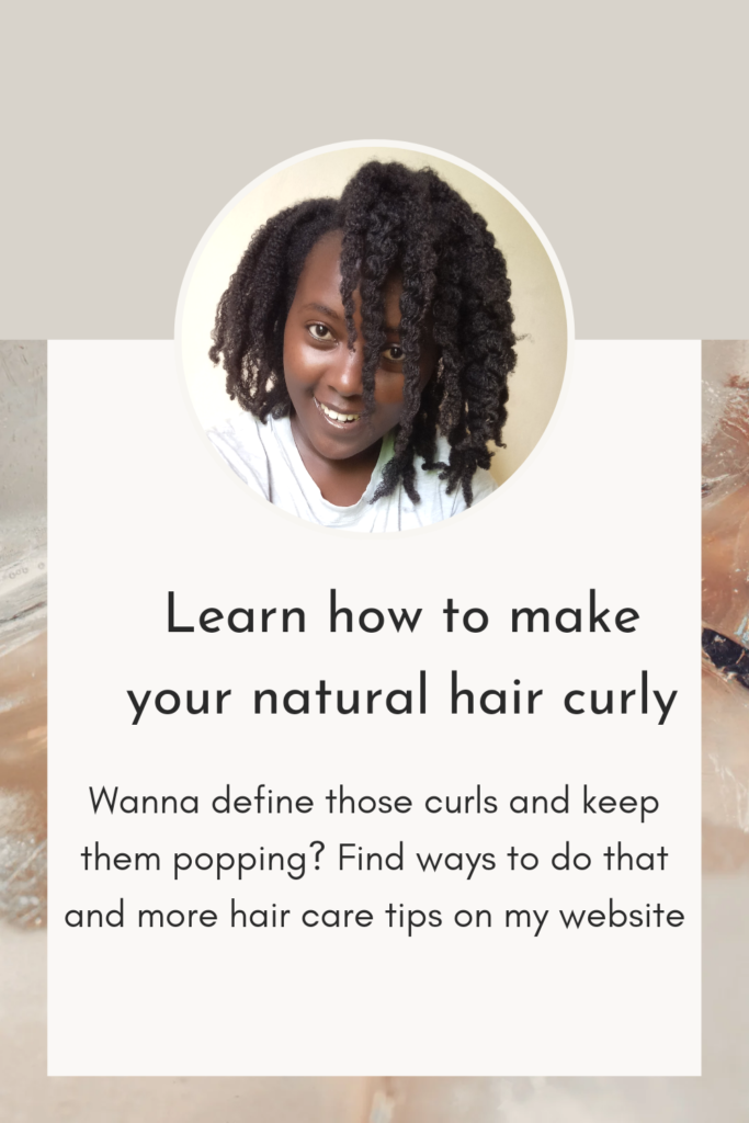 How to make your hair soft and curls defined