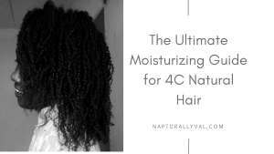 How to Moisturize 4c Natural Hair