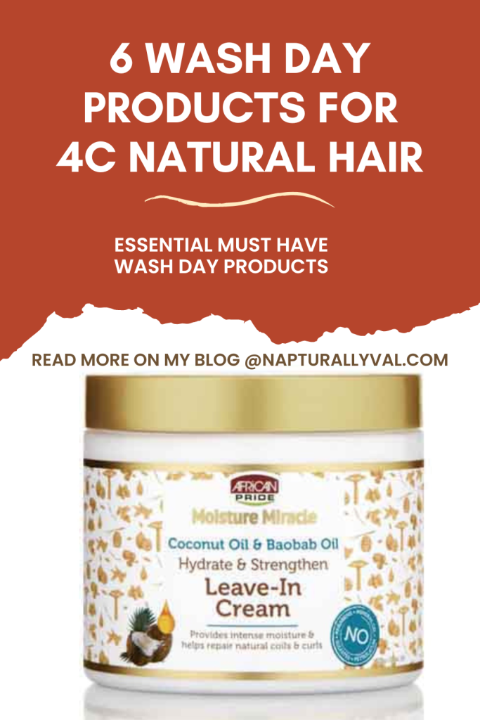 6 Wash day products for 4C natural hair
Hair wash day products 