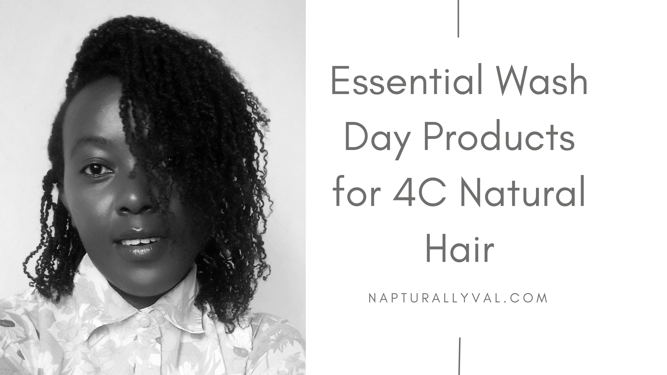 Must have wash day products for natural hair