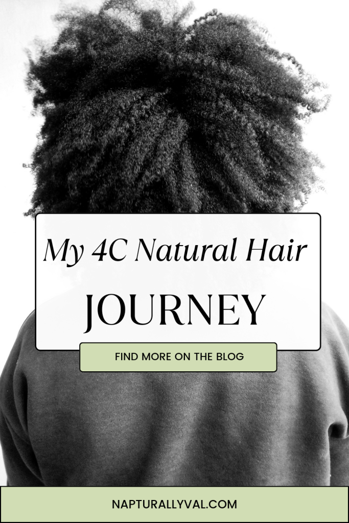 My 4C natural hair journey