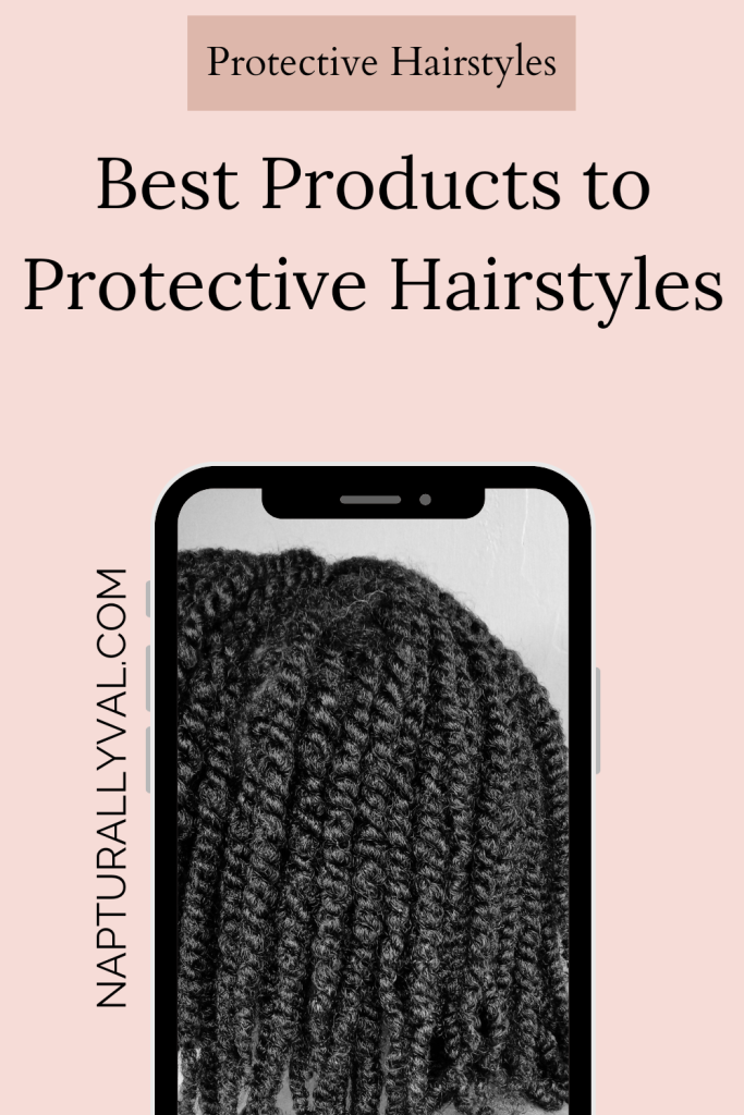 Products for Protective hairstyles for length retention and hair growth