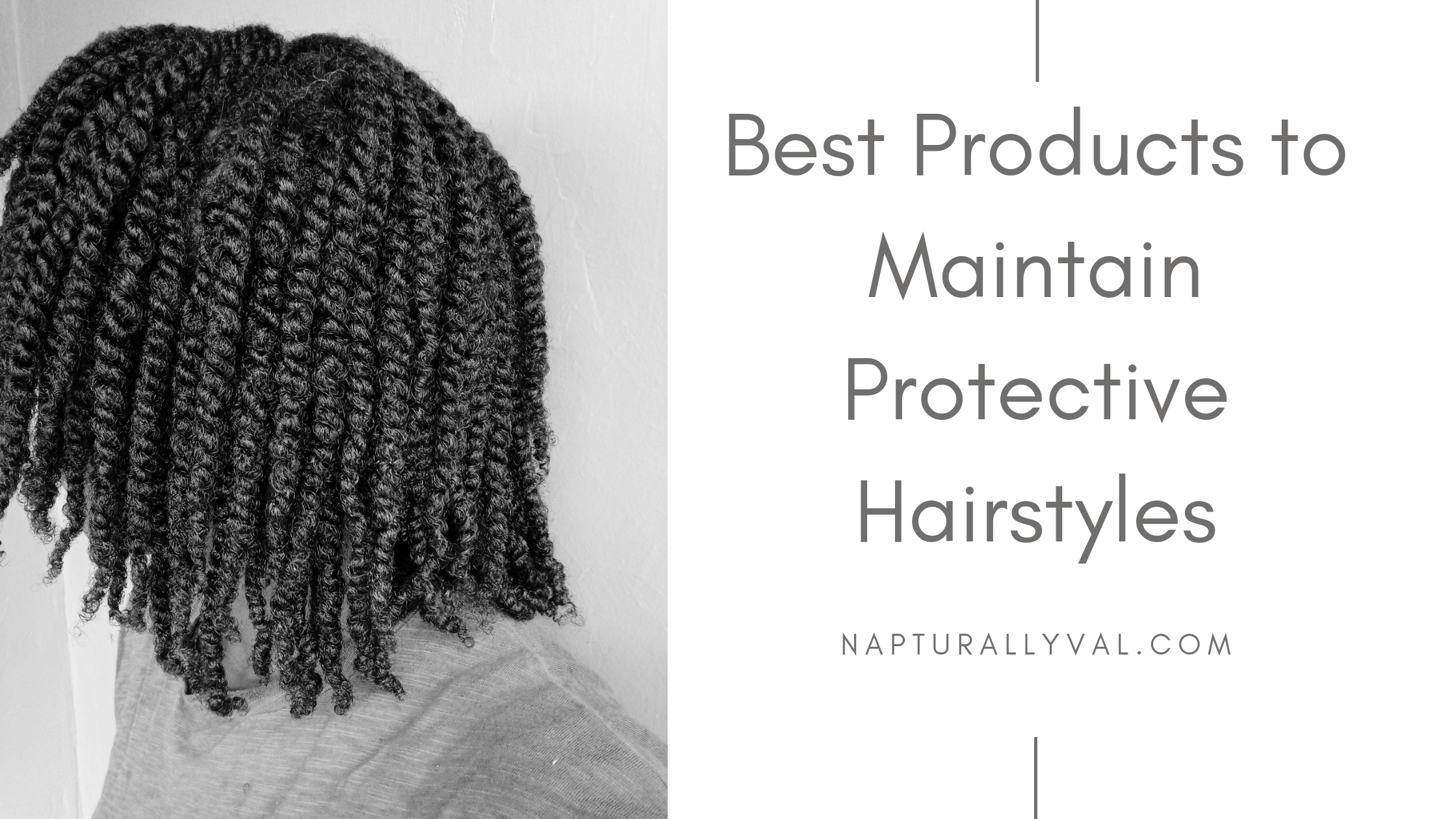 Products for hair growth during Protective hairstyles