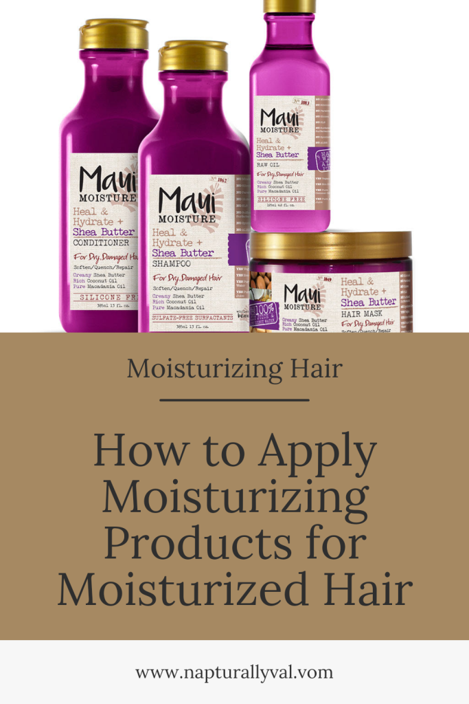 How to lay moisturizing hair products
Step by step guide on how to apply moisturizing hair products