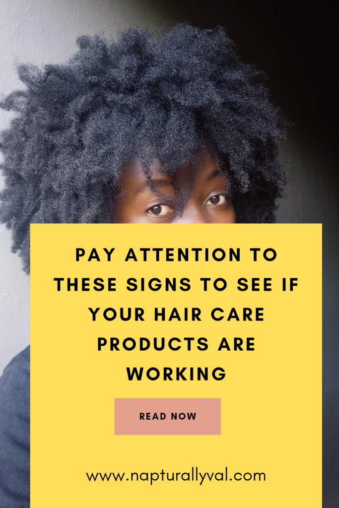 How to know hair care products are actually working for your natural hair