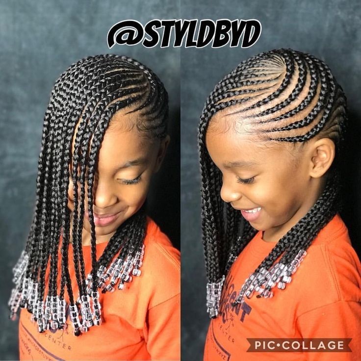 How to style beaded cornrow hairstyles for winter