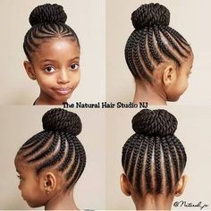 How to style cornrows for kids