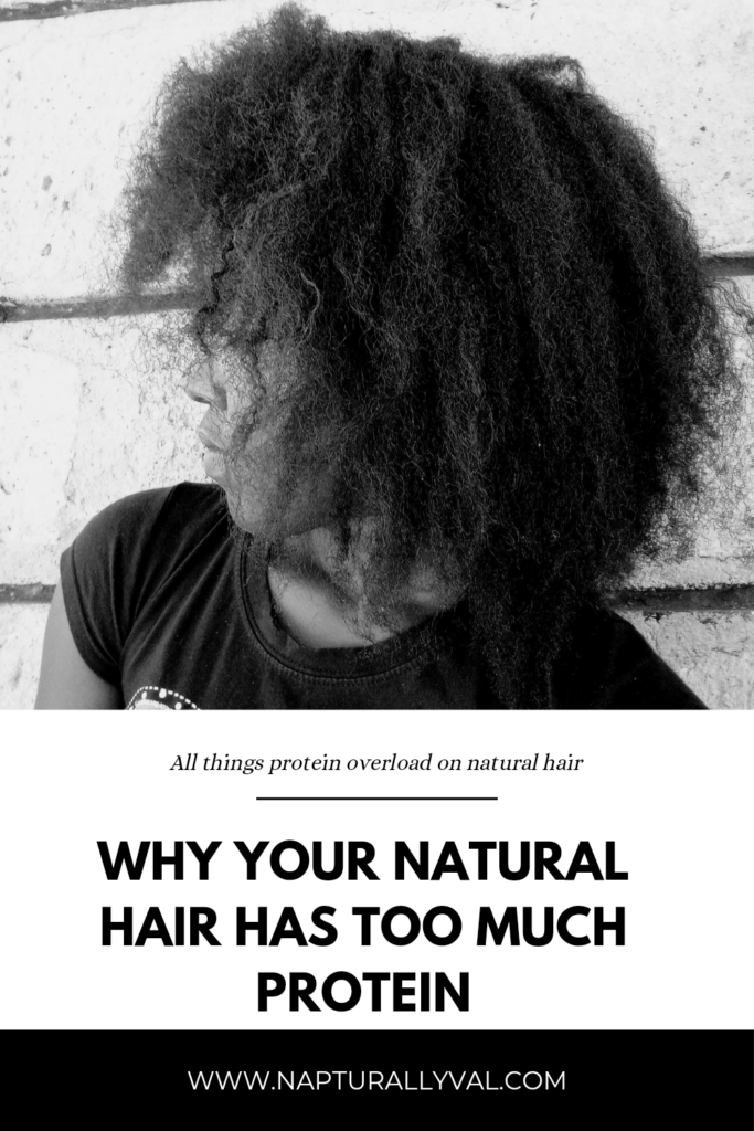 Why your 4C natural hair has too much protein