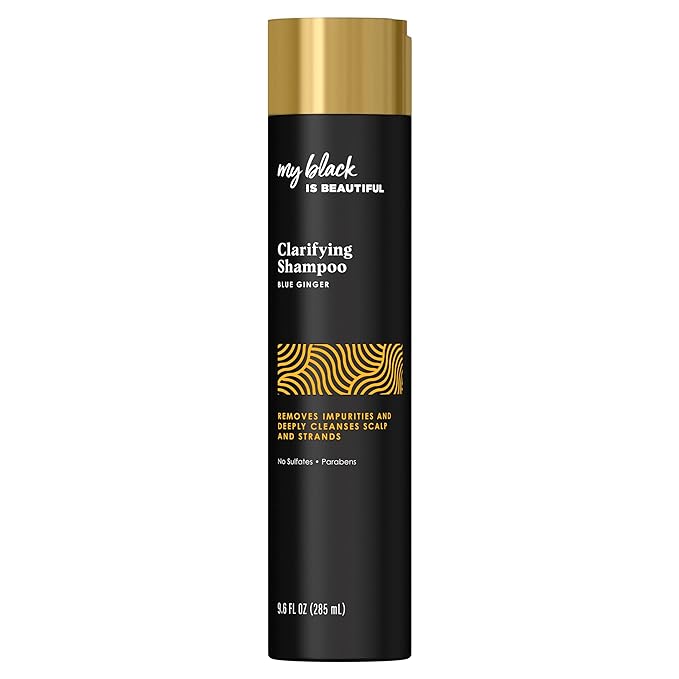 My Black is Beautiful Clarifying Sulfate Free Shampoo.  