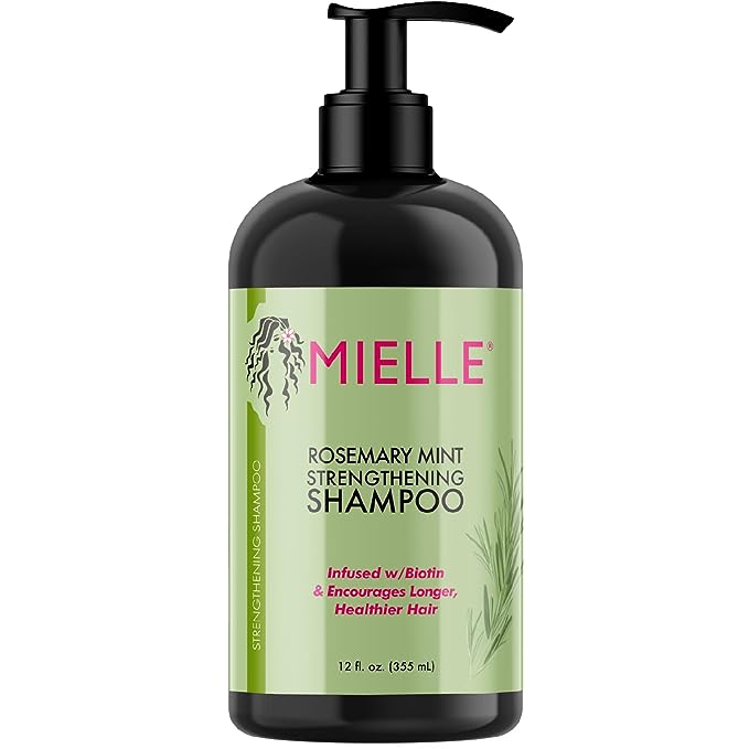 Mielle Organics Rosemary Mint Strengthening Shampoo Infused with Biotin 