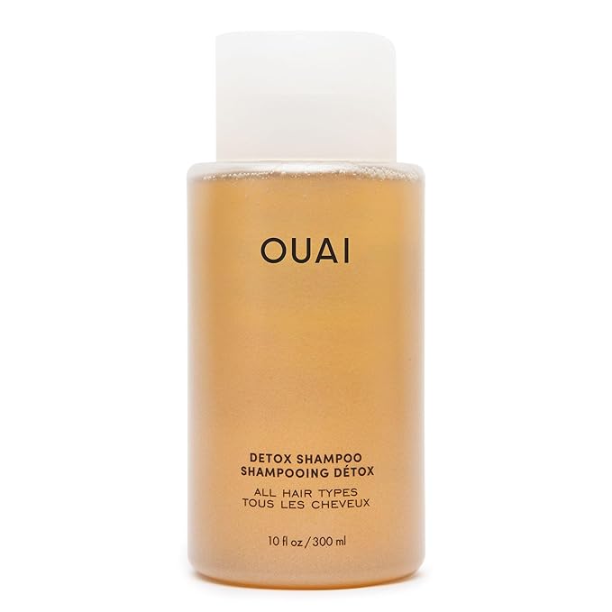 OUAI Detox Shampoo. Clarifying Cleanse for Dirt, Oil, Product and Hard Water Buildup  