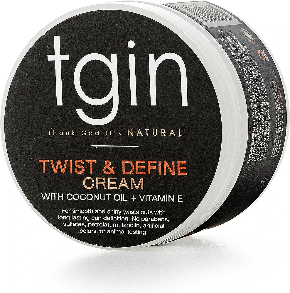 Tgin twist and define Cream for twist out on 4C natural hair