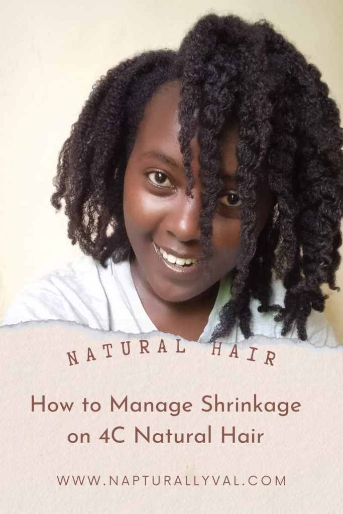 How to minimize shrinkage on natural hair