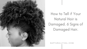 Read more about the article 6 Sure Signs of Natural Hair Damage.