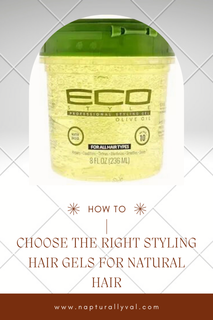 Choosing the best styling hair gel