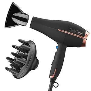 Hair dryer with diffuser for long and curly 4c natural hair