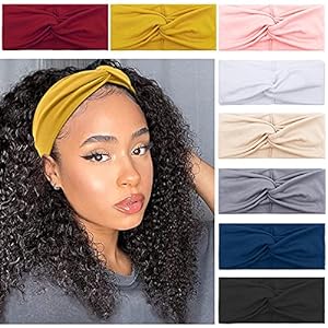 Headbands for Women Boho Wide Twist Turban Headbands