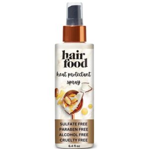 Hair Food Coconut & Argan Oil Heat Protectant Spray Blend 