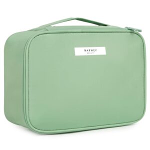 Narwey Travel Makeup Bag Large Cosmetic Bag  