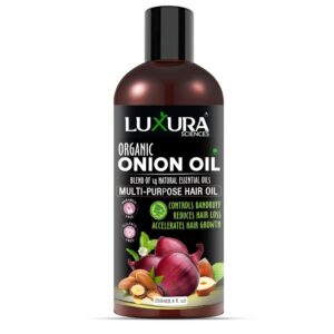 Luxura Sciences Onion Hair Oil.