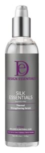 Design Essentials Professional Grade Silk Essentials Heat Protectant Strengthening Serum For Relaxed & Natural Hair. 