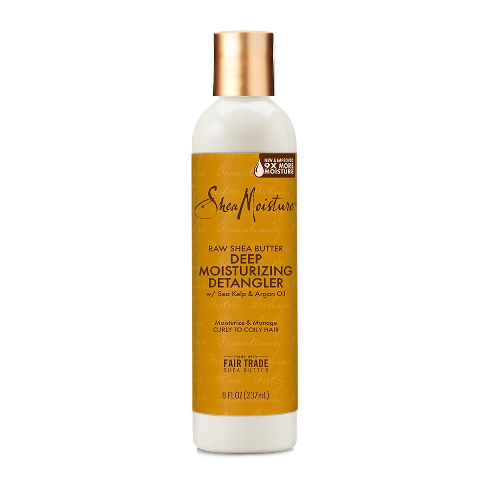 SheaMoisture Extra Moisture Detangler for Damaged Hair Raw Shea Butter with Shea Butter. 