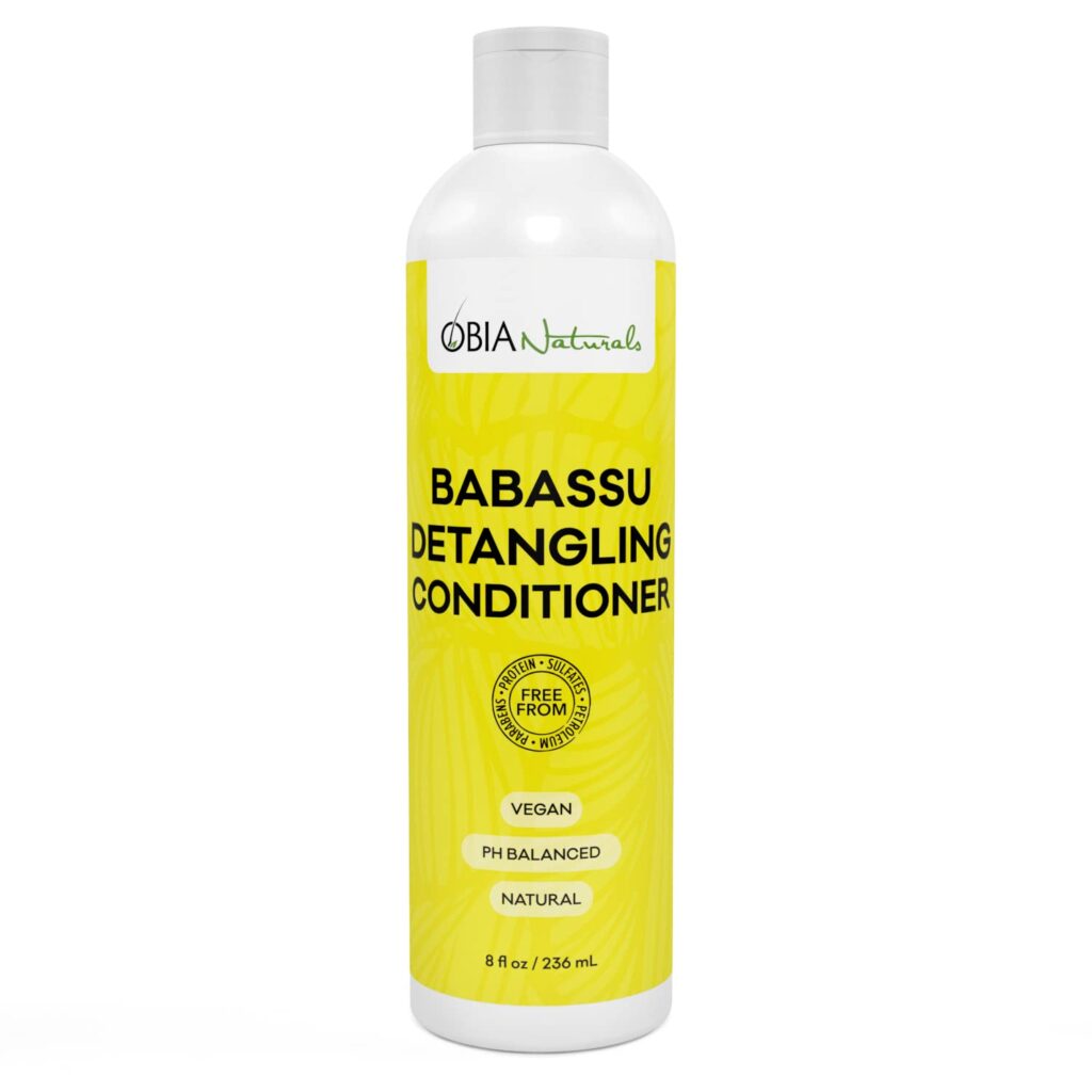 Obia Naturals Babassu Detangling Conditioner. 