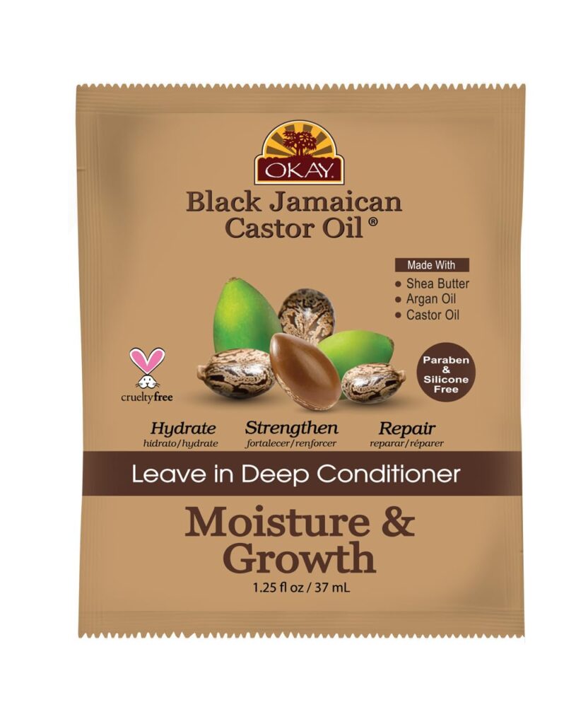 OKAY - Black Jamaican Castor Oil Leave-In Conditioner  