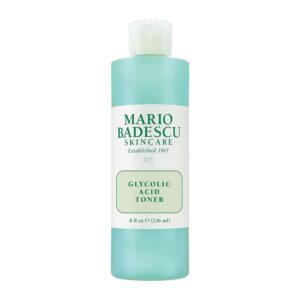 Mario Badescu Glycolic Acid Toner for Dry and Combination Skin, Alcohol-Free Facial Toner. 