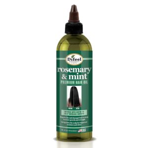 Difeel Rosemary and Mint Strengthening Leave-In Conditioning Spray with Biotin. 