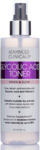 Advanced Clinicals Glycolic Acid Facial Toner 