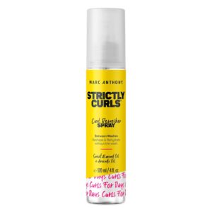 Marc Anthony Strictly Curls Refresher and Detangler Spray with Sweet Almond Oil & Avocado Oil 