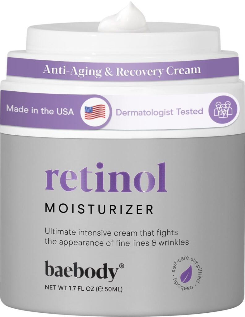 Baebody Retinol Moisturizer Cream for Face  