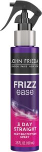 John Frieda Frizz Ease 3-day Flat Iron Heat Protectant Spray for Hair. 