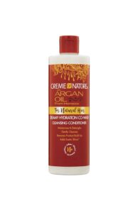 Creme of Nature with Argan Pure-licious co-wash cleansing conditioner 