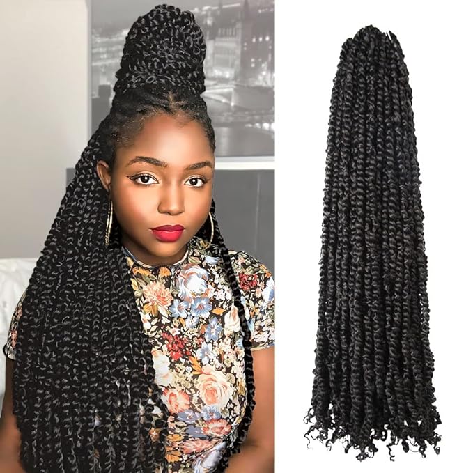 The BOHOBABE Crochet Passion Twist Hair  