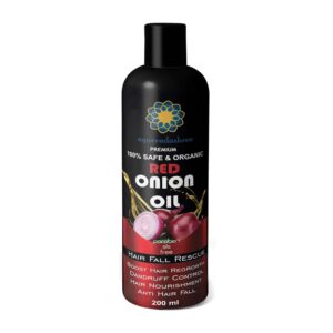 AYURVEDASHREE Red Onion Hair Oil For Hair Regrowth & Hair Fall.