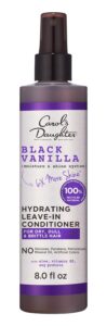 Carol’s Daughter Black Vanilla Moisture & Shine Leave In Conditioner for Dry Hair and Dull Hair 