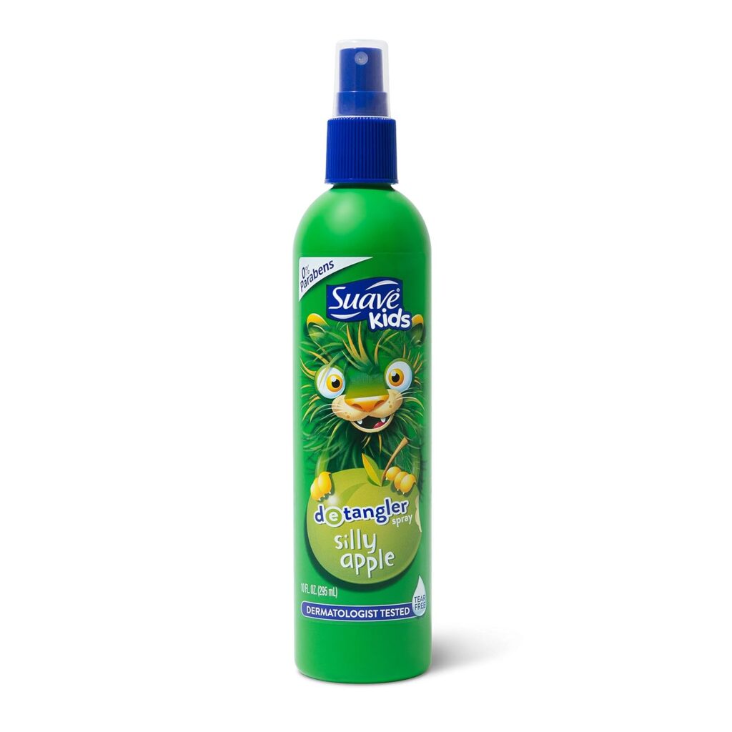 Suave Kids Detangler Spray For Tear-Free Styling 