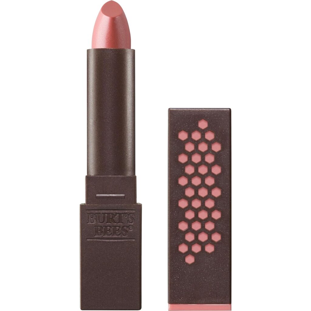 Burt's Bees 100% Natural Glossy Lipstick, Nude Mist .  