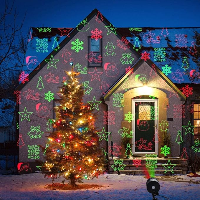 TOFU Store Christmas Laser Projector Lights.  