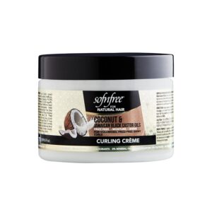 Sofn’free Coconut & Jamaican Black Castor Oil Curling Cream for Natural Hair