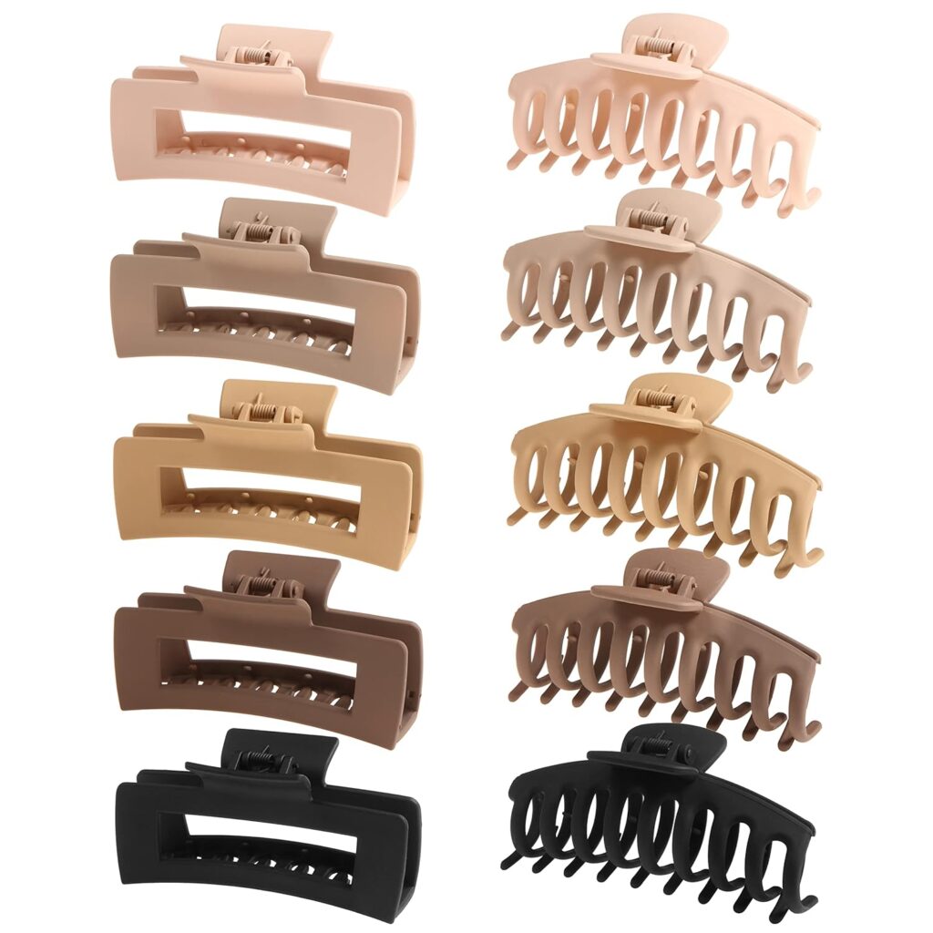 SHALAC Large Claw Clips for Thick Hair  