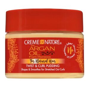 Crème of Nature with Argan Pudding Perfection 