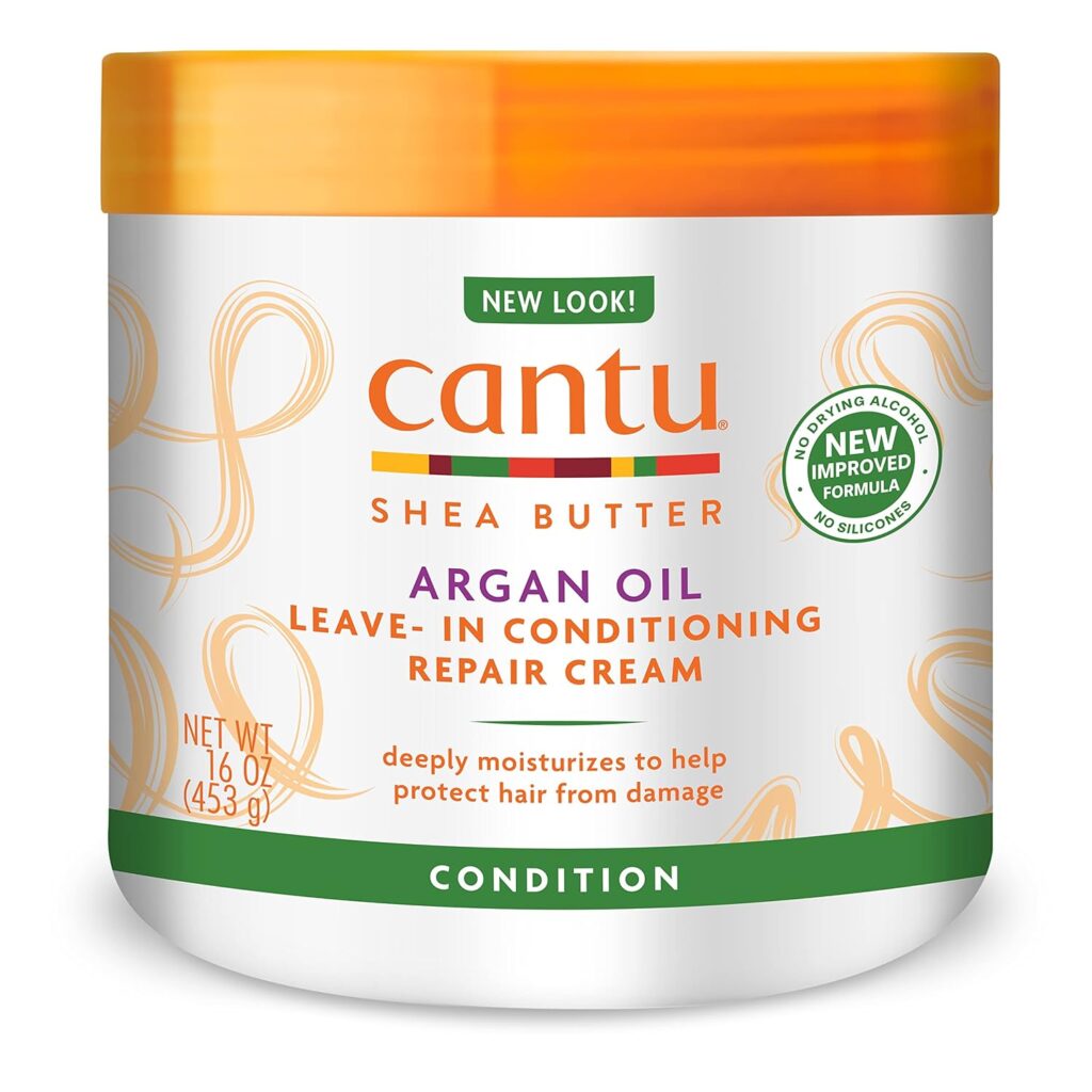 Cantu Leave-In Conditioning Repair Cream with Argan Oil 